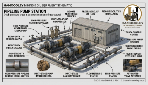Pipeline Pump Station